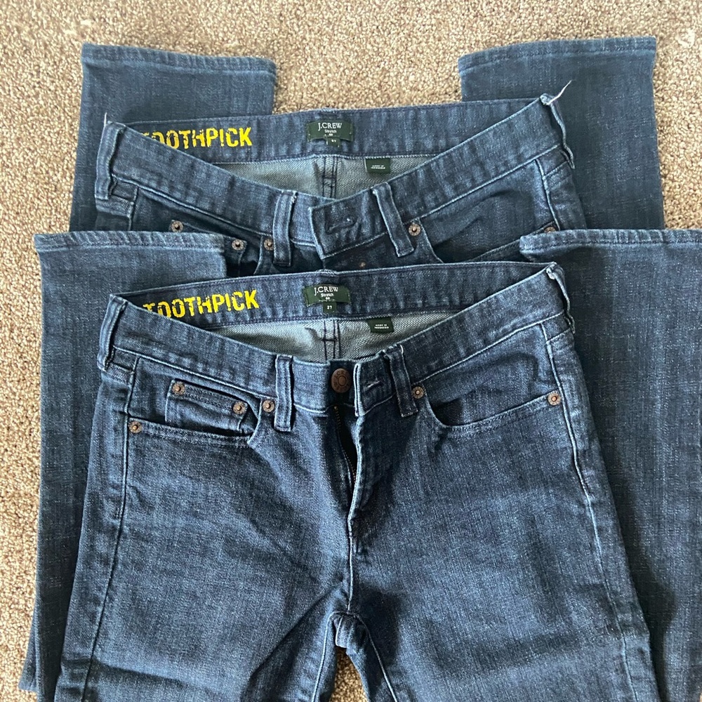 J.Crew Toothpick Jeans